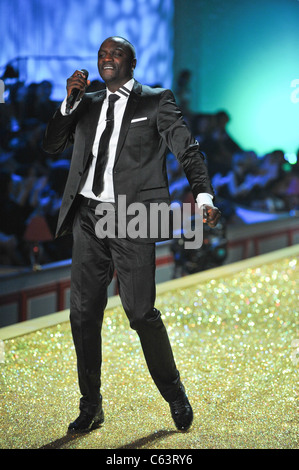 Akon on the runway for The Victoria's Secret Fashion Show - Runway, Lexington Armory, New York, NY November 10, 2010. Photo By: Stock Photo