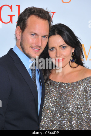 Patrick Wilson, Dagmara Dominczyk at arrivals for MORNING GLORY World Premiere, The Ziegfeld Theatre, New York, NY November 7, 2010. Photo By: Gregorio T. Binuya/Everett Collection Stock Photo