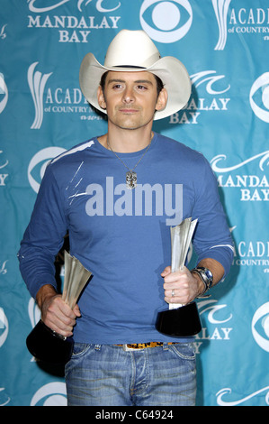 Brad Paisley in the press room at 50th Annual Grammy Award at the ...