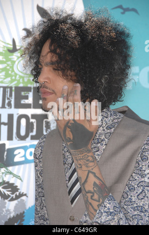 Travie McCoy at arrivals for Teen Choice Awards 2010 - ARRIVALS, Gibson Amphitheatre, Los Angeles, CA August 8, 2010. Photo By: Stock Photo