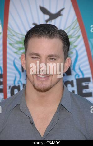 Channing Tatum at arrivals for Teen Choice Awards 2010 - ARRIVALS, Gibson Amphitheatre, Los Angeles, CA August 8, 2010. Photo By: Michael Germana/Everett Collection Stock Photo