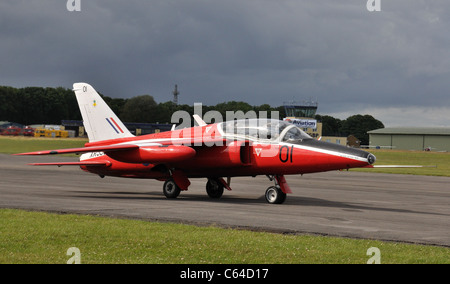 Folland Gnat T1 G-RORI (XR538) Stock Photo