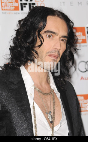 Russell Brand at arrivals for 48th New York Film Festival Centerpiece Premiere of THE TEMPEST, Alice Tully Hall at Lincoln Center, New York, NY October 2, 2010. Photo By: Kristin Callahan/Everett Collection Stock Photo