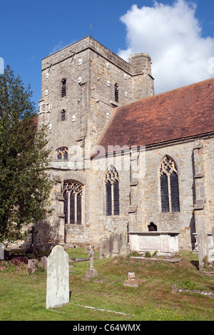 Church of Assumption and St Nicholas, Etchingham, East Sussex, England, UK Stock Photo