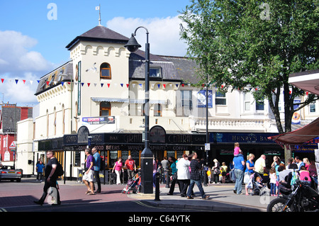 Grand Central Bar & Cafe, Torbay Road, Paignton, Tor Bay, Devon, England, United Kingdom Stock Photo