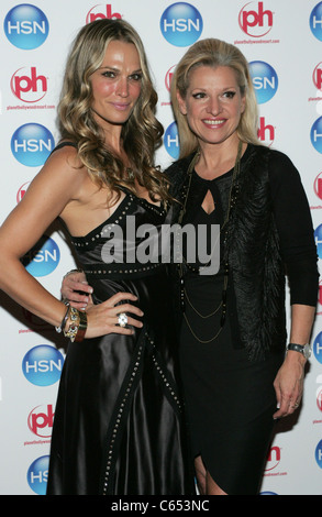 Molly Sims, Mindy Grossman (CEO HSN, Inc) at arrivals for Home Shopping Network (HSN) VIP Cocktail Party, Planet Hollywood Resort and Casino, Las Vegas, NV August 13, 2010. Photo By: James Atoa/Everett Collection Stock Photo