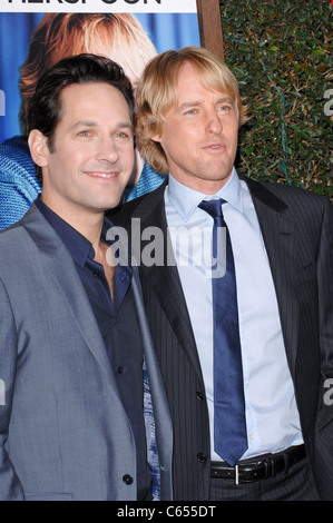 Paul Rudd, Owen Wilson at arrivals for HOW DO YOU KNOW Premiere, Village & Bruin Theatres in Westwood, Los Angeles, CA December Stock Photo