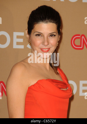 Marisa Tomei at arrivals for CNN HEROES: An All-Star Tribute, Shrine Auditorium, Los Angeles, CA November 20, 2010. Photo By: Dee Cercone/Everett Collection Stock Photo