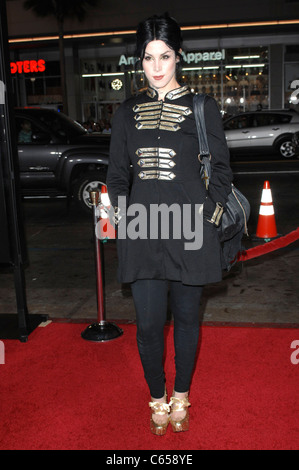 Kat Von D at arrivals for Jackass 3D Premiere, Grauman's Chinese Theatre, Los Angeles, CA October 13, 2010. Photo By: Elizabeth Stock Photo