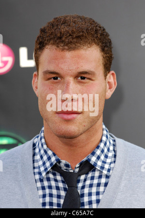 Blake Griffin at arrivals for GREEN LANTERN Premiere, Grauman's Chinese Theatre, Los Angeles, CA June 15, 2011. Photo By: Elizabeth Goodenough/Everett Collection Stock Photo
