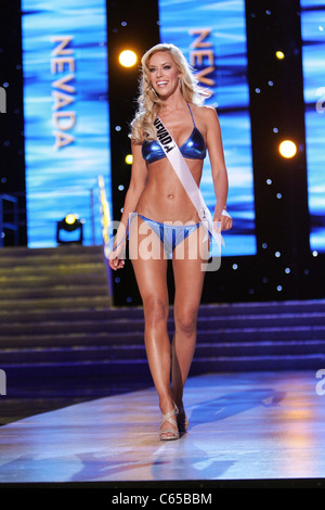 Miss Nevada USA, Sarah Chapman in attendance for 2011 Miss USA Preliminary Competition, Planet Hollywood Resort & Casino, Las Vegas, NV June 15, 2011. Photo By: James Atoa/Everett Collection Stock Photo