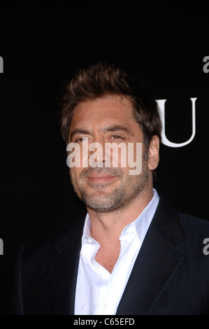 Javier Bardem at arrivals for BIUTIFUL Premiere, Directors Guild of America (DGA) Theater, Los Angeles, CA December 14, 2010. Photo By: Michael Germana/Everett Collection Stock Photo