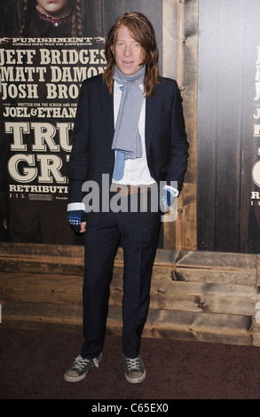 Domhnall Gleeson at arrivals for TRUE GRIT Premiere, The Ziegfeld Theatre, New York, NY December 14, 2010. Photo By: Kristin Callahan/Everett Collection Stock Photo