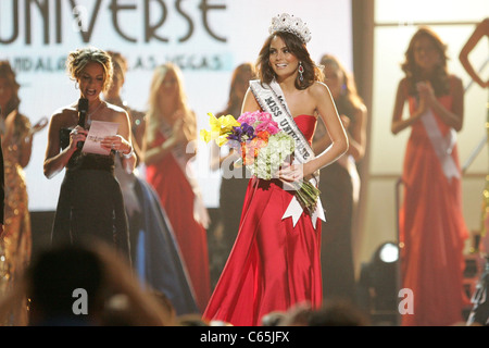Jimena Navarrete (Miss Mexico) - Winner in attendance for Miss Universe 2010 Pageant - INSIDE, Mandalay Bay Hotel & Casino, Las Stock Photo