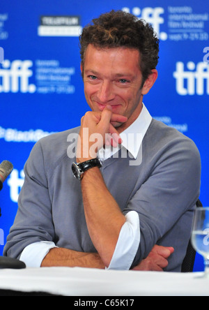 Vincent Cassel at the press conference for BLACK SWAN Press Conference at Toronto International Film Festival (TIFF), Hyatt Regency Hotel, Toronto, ON September 14, 2010. Photo By: Gregorio T. Binuya/Everett Collection Stock Photo