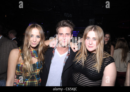 DJ Harley Viera-Newton ,Jared Followill, DJ Cassie Coane in attendance for EXCLUSIVE!!! Harley Viera-Newton & Cassie Coane 23rd Birthdays Party, LAVO nightclub, New York, NY February 16, 2011. Photo By: Rob Rich/Everett Collection Stock Photo