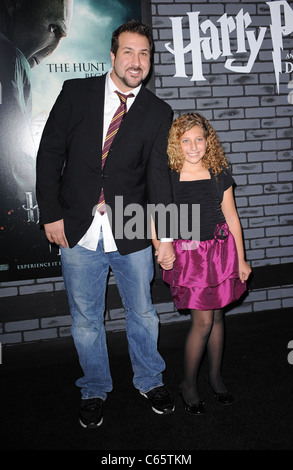 Joey Fatone, Brianna Fatone at arrivals for Harry Potter & the Deathly Hallows - Part 1 Premiere, Alice Tully Hall at Lincoln Center, New York, NY November 15, 2010. Photo By: Kristin Callahan/Everett Collection Stock Photo