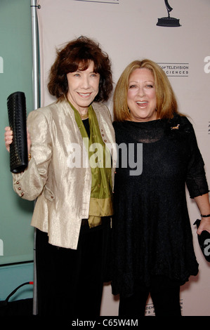 Lily Tomlin, Elayne Boosler at arrivals for ATAS Presents A Conversation With Ladies Who Make Us Laugh, Leonard H. Goldenson Theatre, Los Angeles, CA May 16, 2011. Photo By: Michael Germana/Everett Collection Stock Photo