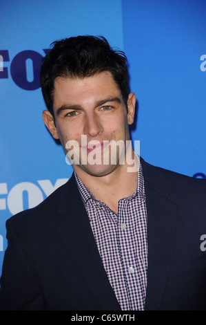 Max Greenfield at arrivals for FOX Upfront Presentation for Fall 2011, Wollman Rink in Central Park, New York, NY May 16, 2011. Stock Photo