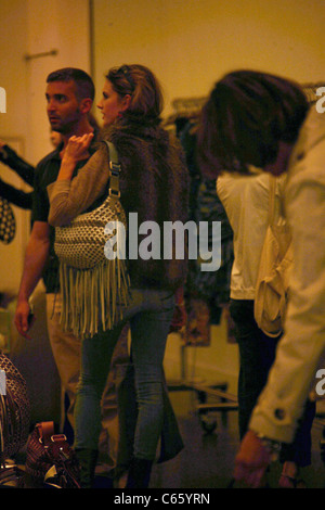 Alessandra Ambrosio browsing inside Marc Jacobs, New York City, New York, NY April 24, 2010. Photo By: Chris Cole/Everett Collection Stock Photo