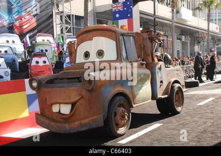 CARS 2 World Premiere, El Capitan Theatre, Los Angeles, CA June 18, 2011. Photo By: Elizabeth Goodenough/Everett Collection Stock Photo