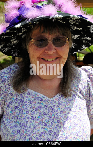 Participant at a fast draw contest during Pioneer Day celebration in ...