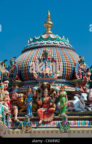 Sri Mariamman Temple, Singapore Stock Photo