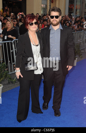 Sharon Osbourne, Jack Osbourne at arrivals for GNOMEO AND JULIET Premiere, El Capitan Theatre, Los Angeles, CA January 23, 2011. Photo By: Dee Cercone/Everett Collection Stock Photo