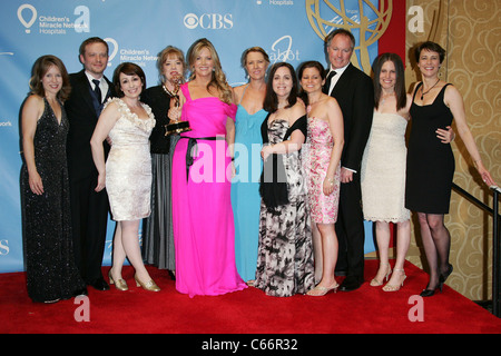 Maria Arena Bell, Writers of Young and the Restless in the press room for 38th Annual Daytime Entertainment Emmy Awards - PRESS Stock Photo