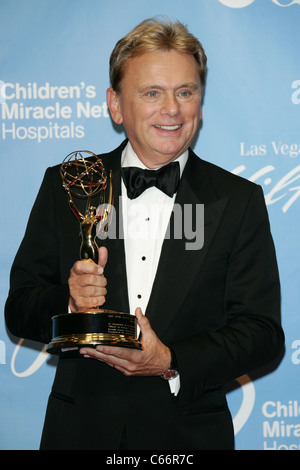 Pat Sajak in the press room for 38th Annual Daytime Entertainment Emmy Awards - PRESS ROOM, Hilton Hotel, Las Vegas, NV June 19, 2011. Photo By: James Atoa/Everett Collection Stock Photo