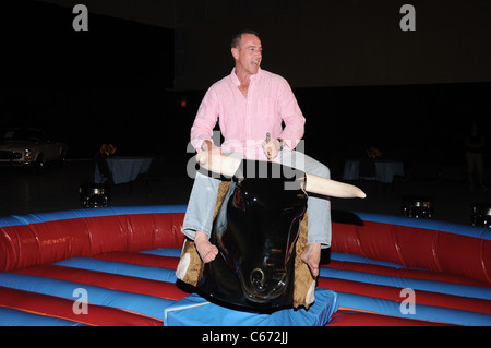 EXCLUSIVE!!! Michael Lohan, riding mechanical bull in attendance for Models Hotel Carnival Benefiting Fashion Delivers, East Hampton Studio, Wainscott, NY June 26, 2010. Photo By: Rob Rich/Everett Collection Stock Photo
