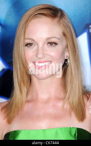Jayma Mays at arrivals for THE SMURFS Premiere, The Ziegfeld Theatre