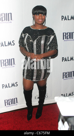 Fantasia Barrino at arrivals for Fantasia Album Release Party for BACK TO ME, RAIN Nightclub at Palms Casino Resort Hotel, Las Vegas, NV August 27, 2010. Photo By: James Atoa/Everett Collection Stock Photo
