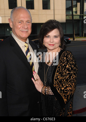 Gerald McRaney, Delta Burke at arrivals for GET LOW Premiere, Samuel Goldwyn Theater at AMPAS, Los Angeles, CA July 27, 2010. Photo By: Michael Germana/Everett Collection Stock Photo