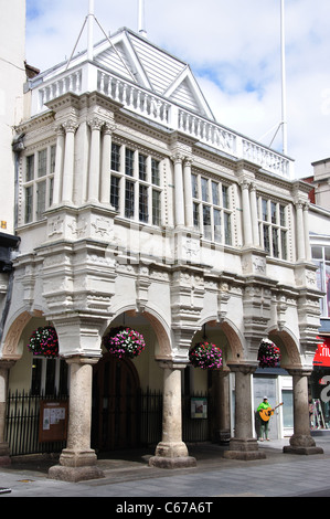 Medieval Guildhall, High Street, Exeter, Devon, England, United Kingdom Stock Photo