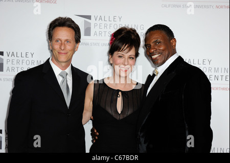 Steven Weber, Jane Kaczmarek, Keith David at arrivals for Opening Gala for the Valley Performing Arts Center, Valley Performing Stock Photo