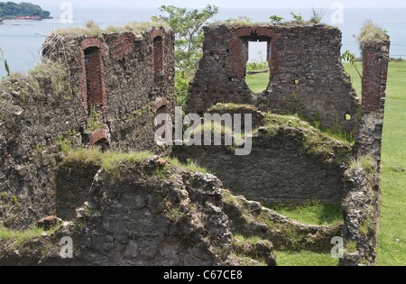 Spanish Fort at San Lorenzo, Republic of Panama Stock Photo