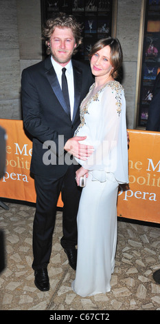 Sebastian Roche, Vera Farmiga at arrivals for The Metropolitan Opera of New York Gala Season Opening Night, Lincoln Center, New Stock Photo