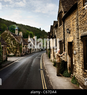 Castle Combe - England Stock Photo - Alamy