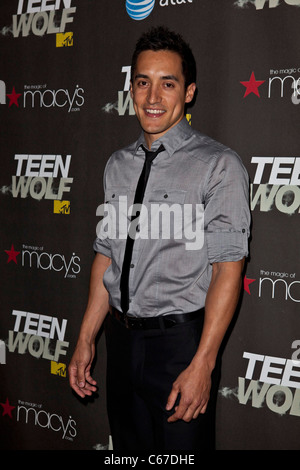 Keahu Kahuanui at arrivals for TEEN WOLF Premiere Party, The Roosevelt Hotel, Los Angeles, CA May 25, 2011. Photo By: Emiley Schweich/Everett Collection Stock Photo