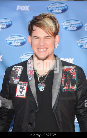 James Durbin at arrivals for AMERICAN IDOL Grand Finale 2011, Nokia Theatre L.A. LIVE, Los Angeles, CA May 25, 2011. Photo By: Dee Cercone/Everett Collection Stock Photo