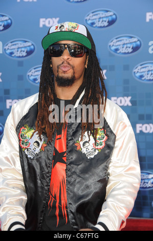 Lil Jon at arrivals for AMERICAN IDOL Grand Finale 2011, Nokia Theatre L.A. LIVE, Los Angeles, CA May 25, 2011. Photo By: Dee Cercone/Everett Collection Stock Photo