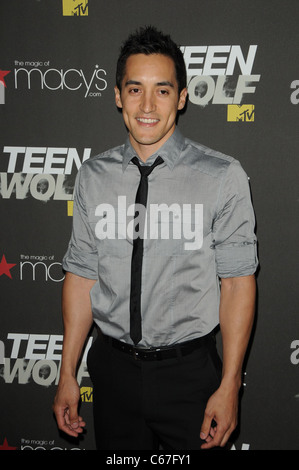 Keahu Kahuanui at arrivals for TEEN WOLF Premiere Party, Roosevelt Hotel, Los Angeles, CA May 25, 2011. Photo By: Dee Cercone/Everett Collection Stock Photo