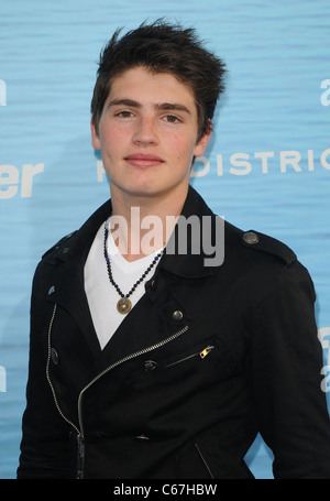 Gregg Sulkin at arrivals for SOUL SURFER Premiere, Arclight Cinerama Dome, Los Angeles, CA March 30, 2011. Photo By: Dee Cercone/Everett Collection Stock Photo