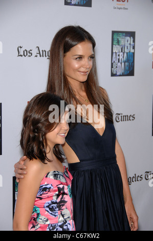 Bailee Madison, Katie Holmes at arrivals for Don't Be Afraid of the Dark Premiere, Regal Cinemas L.A. Live, Los Angeles, CA June 26, 2011. Photo By: Michael Germana/Everett Collection Stock Photo