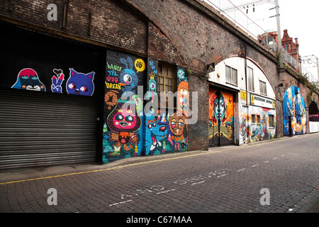 Eurocultured festival in New Wakefield Street Manchester UK Stock Photo