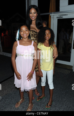 Russell Simmons, Ming Lee Simmons, Kimora Lee Simmons, Kenzo Lee