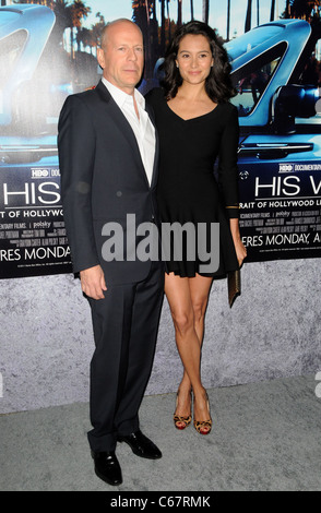 Bruce Willis, Emma Heming at arrivals for HIS WAY Premiere, The Paramount Theater, Los Angeles, CA March 22, 2011. Photo By: Dee Cercone/Everett Collection Stock Photo