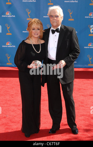 Ann Margret, Roger Smith at arrivals for Academy of Television Arts & Sciences 62nd Primetime Emmy Awards - ARRIVALS, Nokia Theater, Los Angeles, CA August 29, 2010. Photo By: Michael Germana/Everett Collection Stock Photo