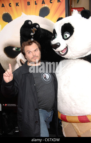 Po, Jack Black at arrivals for KUNG FU PANDA 2 Premiere, Grauman's ...